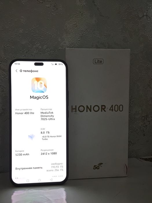 Honor 400 lite .