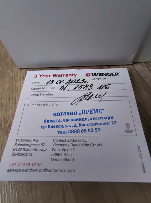 Wenger Attitude Chrono