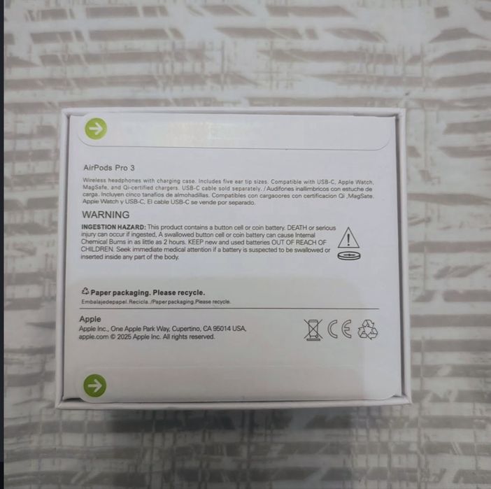 airpods pro 3 ORIGINALE