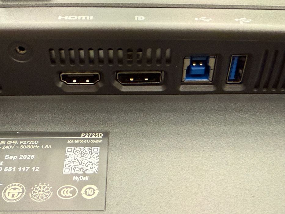 Monitor Dell Pro Plus P2725D 27” QHD IPS 100Hz, Pivot, USB Hub - ca nou
