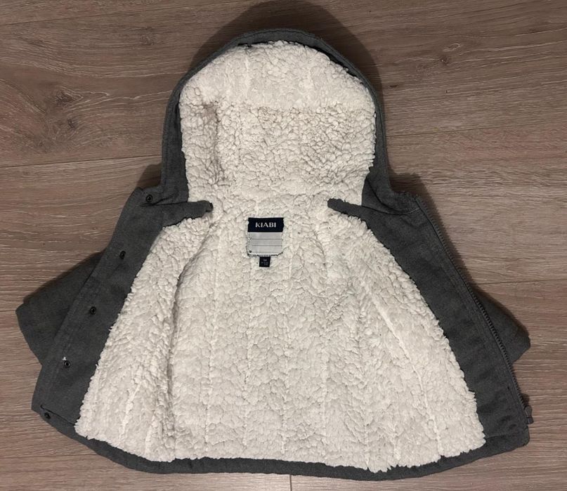 Palton bebe cu glugă, Mărimea 69 - 72 CM