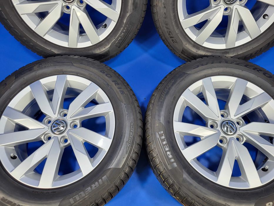 Vand jante/roti complete 5x112 R16 originale VW Passat-Golf-Touran etc