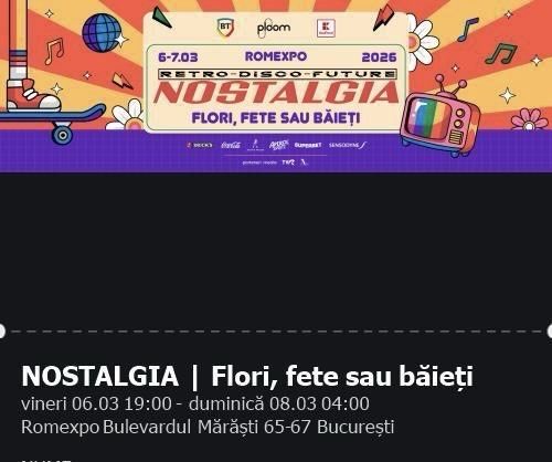 Vand 2 bilete 2GA la  Nostalgia