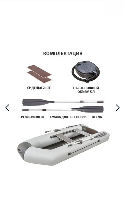 Лодка "Робинзон 280" под мотор Россия новая