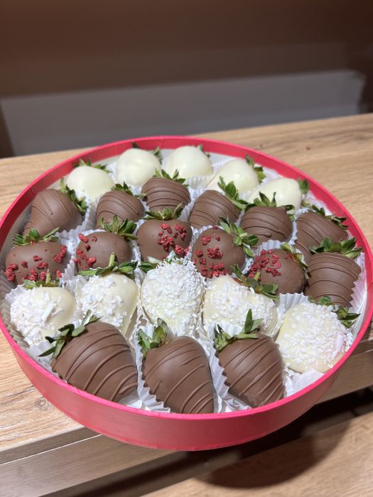 букет клубника в шоколаде
