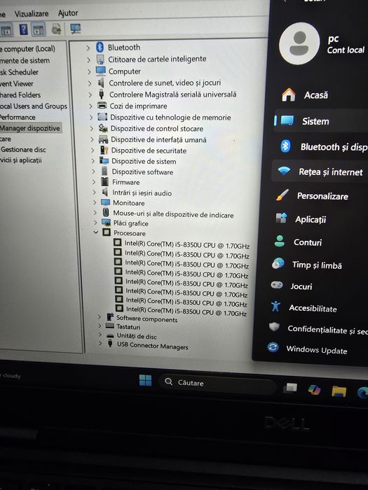 Dell 5490,  i5-8350, ram 8gb, ssd 256gb, bat 3h
