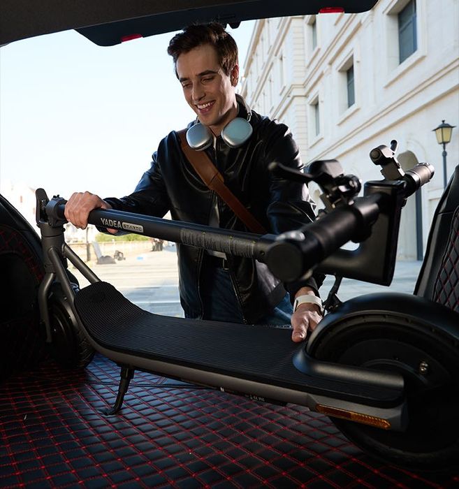 Электросамокат Yadea Starto — мощность, ум и стиль | Успей купить!