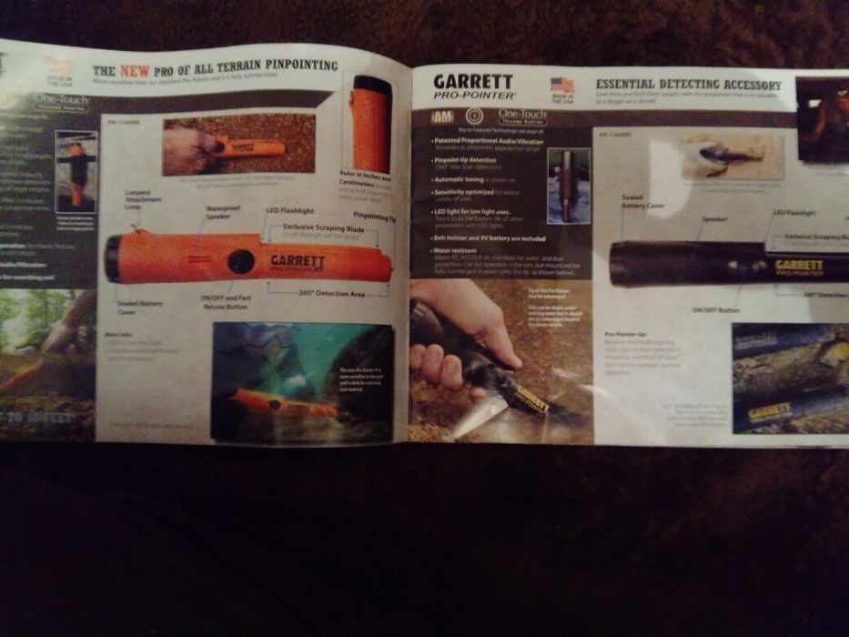 Каталог на Гарет детекторс