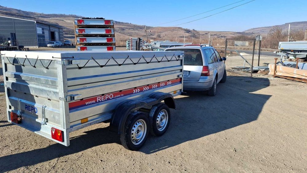 REPO Remorca auto 750 kg posibilitate prelata RAR Cadou