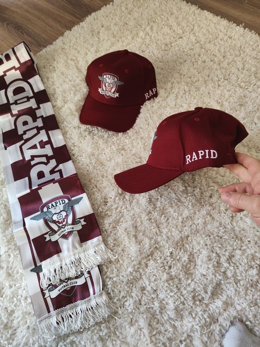 Șapcă FC Rapid + Eșarfă SET