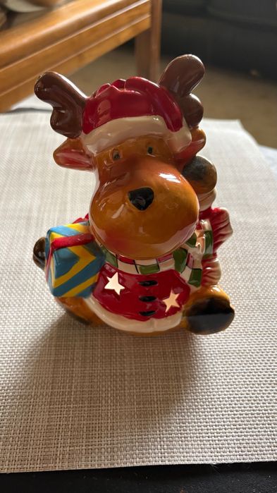 Свещник еленче коледно