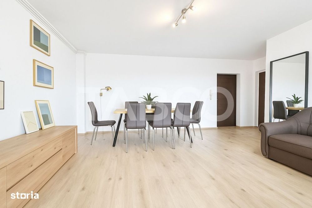 Apartament de inchiriat 3 camere City Residence etaj 3 cu lift