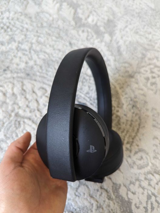 Sony Gold беспроводные наушники, оригинал, для Playstation и PC