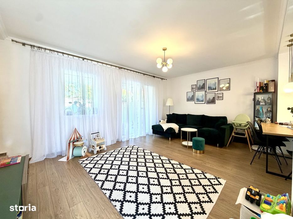 Duplex elegant, 3 camere, 77 mp utili, mobilat/utilat - Sanandrei