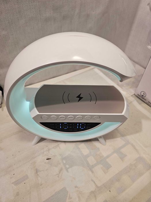 Statie incarcare wireless cu led si boxa bluetooth BT-3401