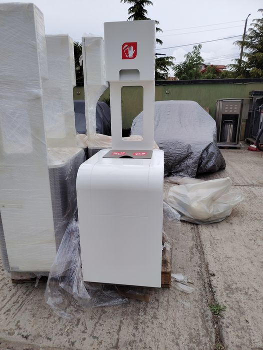 Кош за отпадъци за бензиностанция, автомивка.