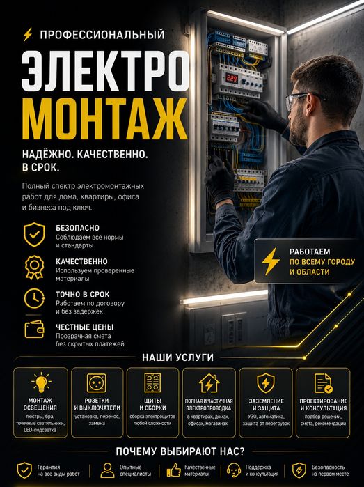 Электромонтажник