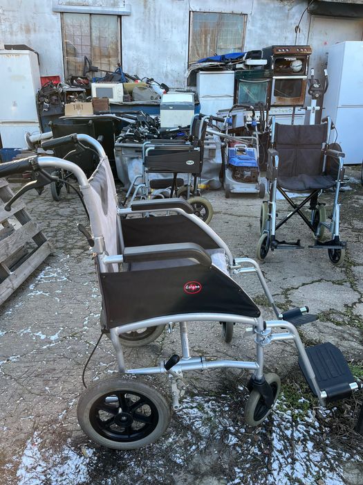 Ръчна инвалидна количка Enigma алуминиева