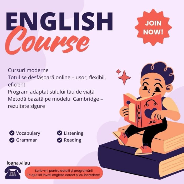 Cursuri de limba engleză