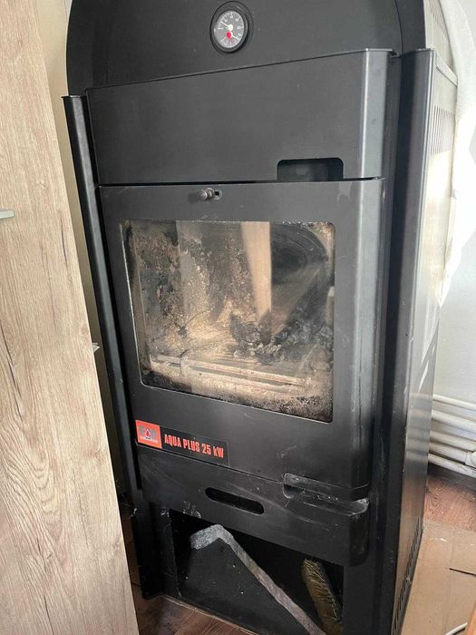 Termosemineu pe lemne, brichete Termax Aqua Plus 25 kW