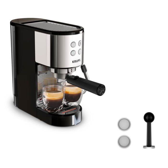 Krups Virtuoso Essential XP441810 Еспресо машина 15 bar