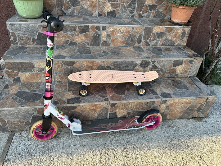 Trotineta CYGNUS 145 + Penny Board MOOVE copii