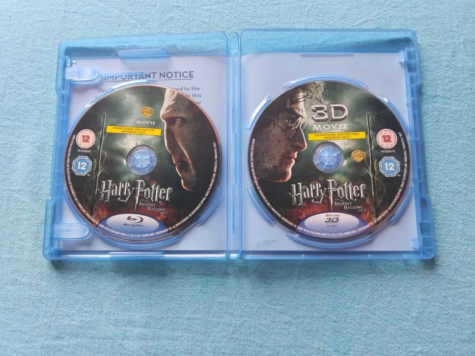 страхотен Blu-Ray  u  3D филм , Harry Potter  Deathly hallows 2