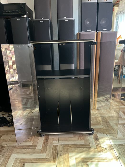 Rack Audio Sony/Technics pt aparate de 43 cm cu usi fumurii
