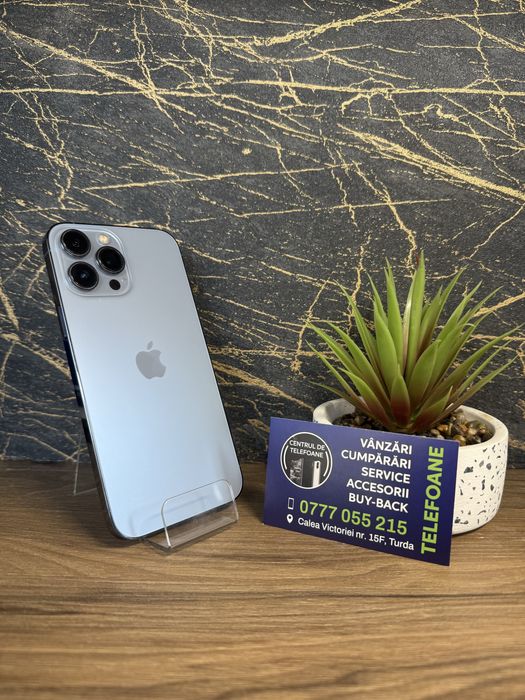 Iphone 13 Pro Max/256Gb/Garantie 2 Ani Centrul de Telefoane Turda/Rate