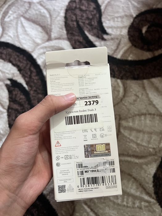 Redmi buds 3 обсолютно новые (йанги)