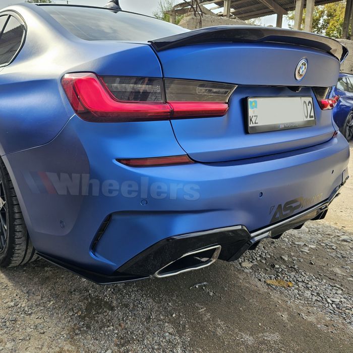 Губа сплиттер G20 M бампер BMW