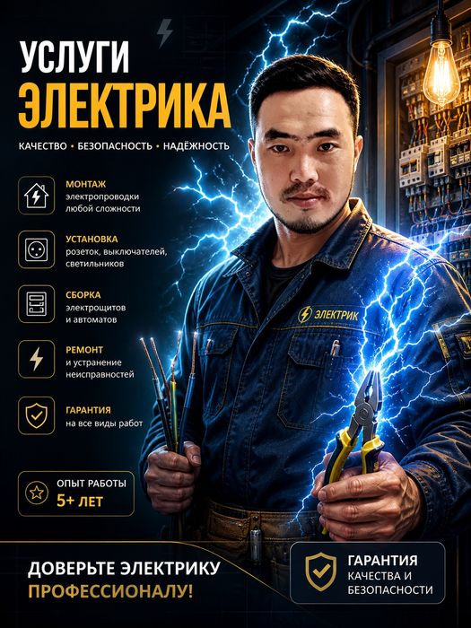 Электрик круглосуточный