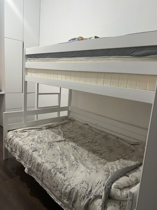 Двухярусная кровать дерево