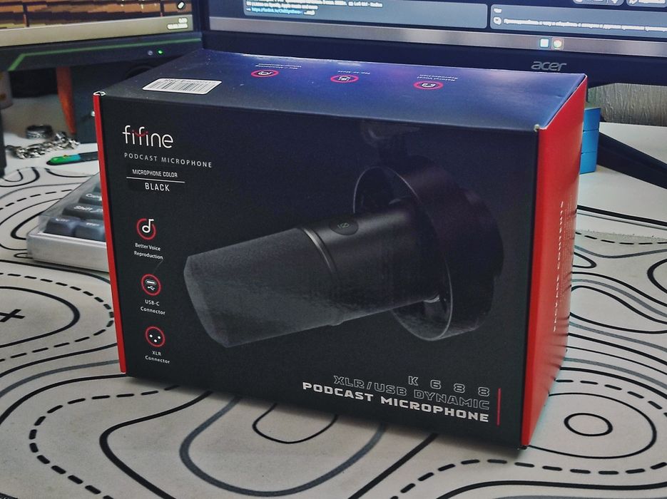 Продам микрофон Fifine K688