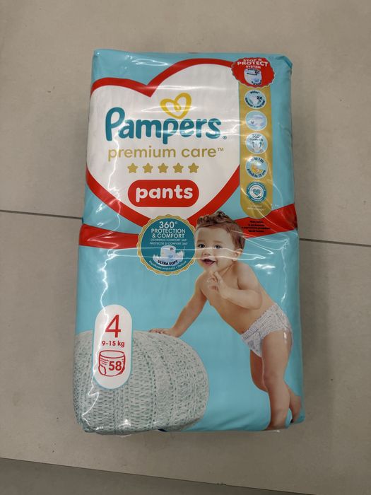 Pampers premium care 4 pants, 230 бр