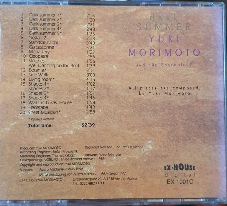 Cd original Yuki Morimoto