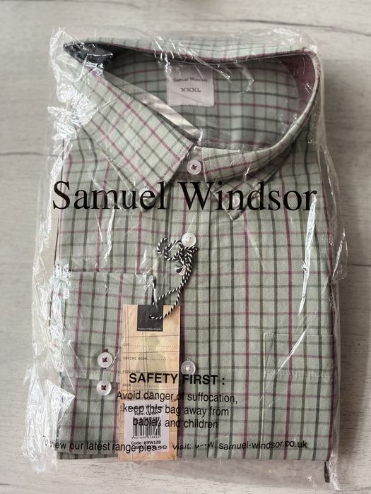 Samuel Windsor 3XL мъжка риза