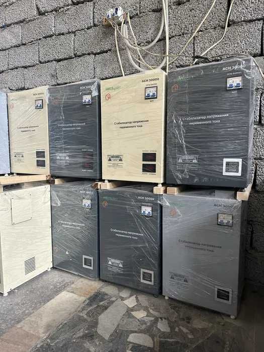 Стабилизатор напряжения 30, 45кВа латорный трехфазный