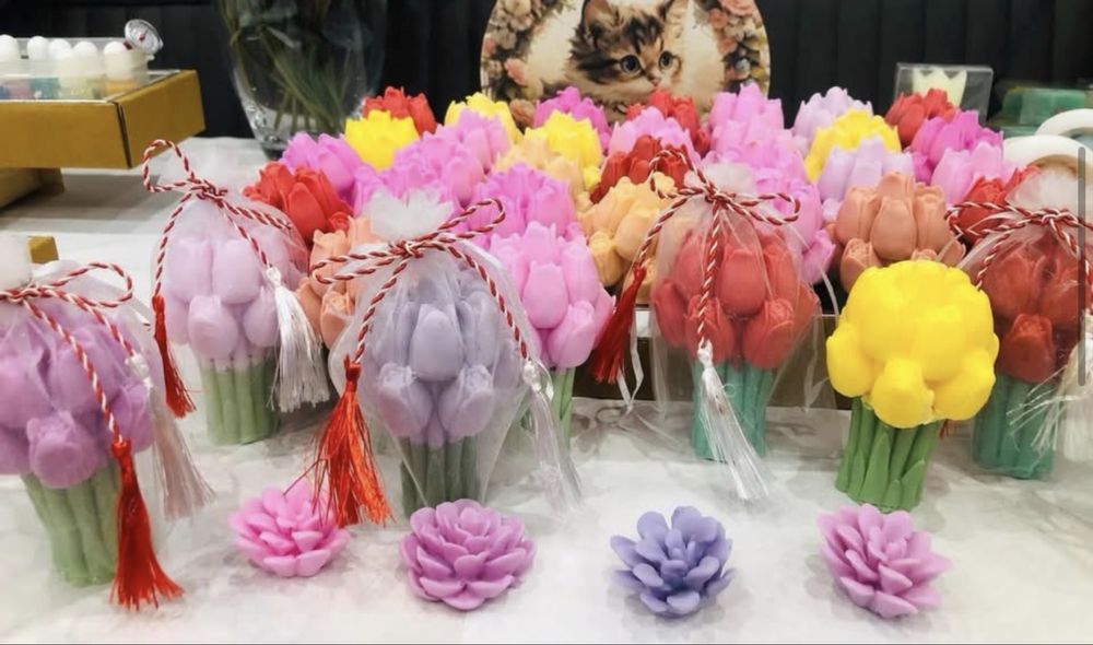 Lalele si cale pentru martisor