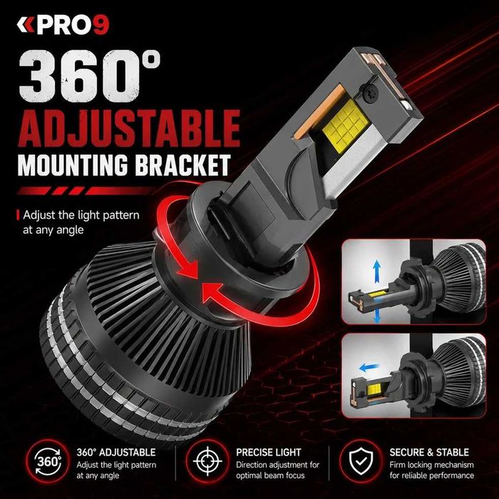 LED крушки H4 130W 6000K 18000lm 12-24V 2 ГОДИНИ ГАРАНЦИЯ