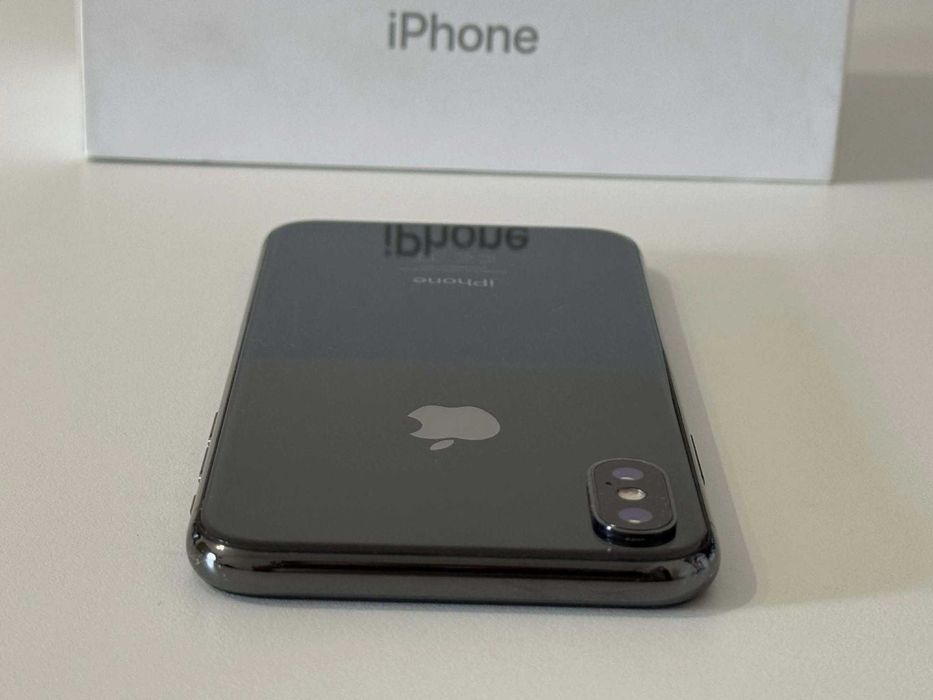 Бартер! Перфектен! iPhone X 256GB Space Black (Черен)