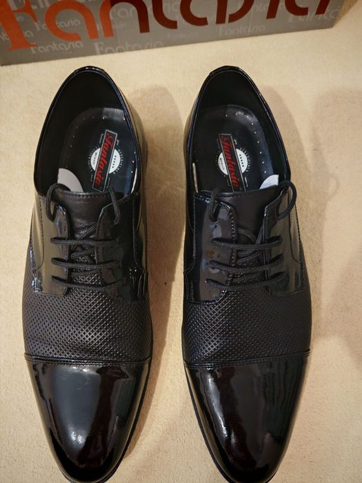 Официални мъжки обувки от естествена кожа