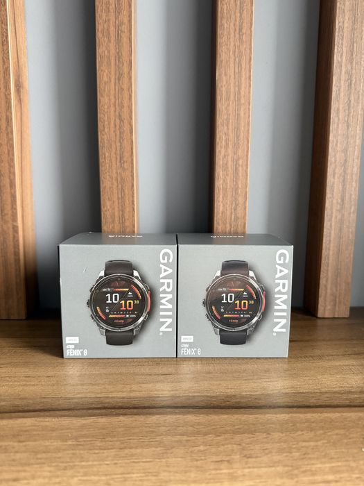 Garmin Fenix 8 Amoled 47MM - Noi - Sigilate