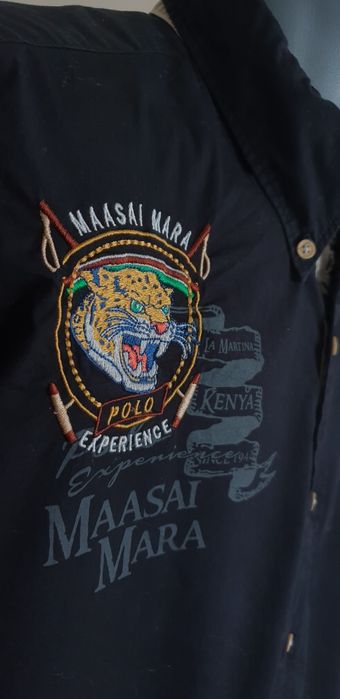 La Martina Stretch Cotton Slim Fit Mens Size 2XL ОРИГИНАЛ! МЪЖКА РИЗА!