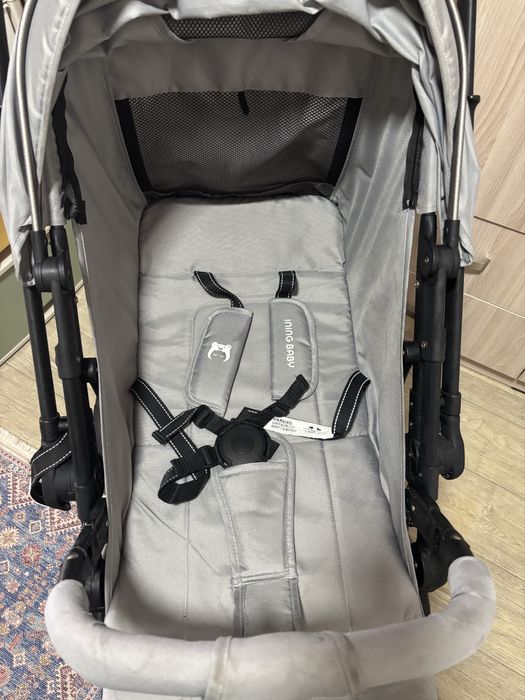 Коляска серый в хорошем состояни