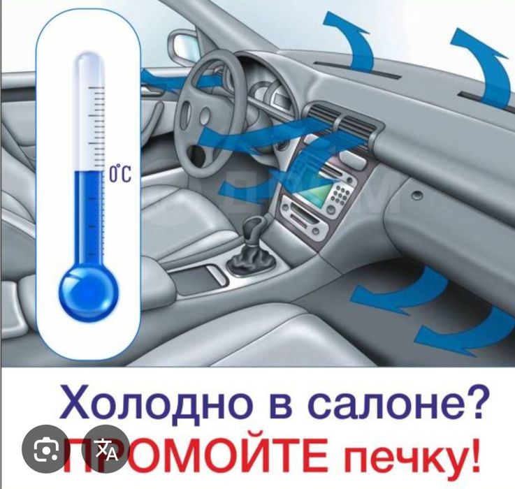 Чистка печек радиатора