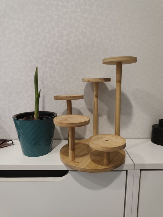 Подставка для цветов бамбук