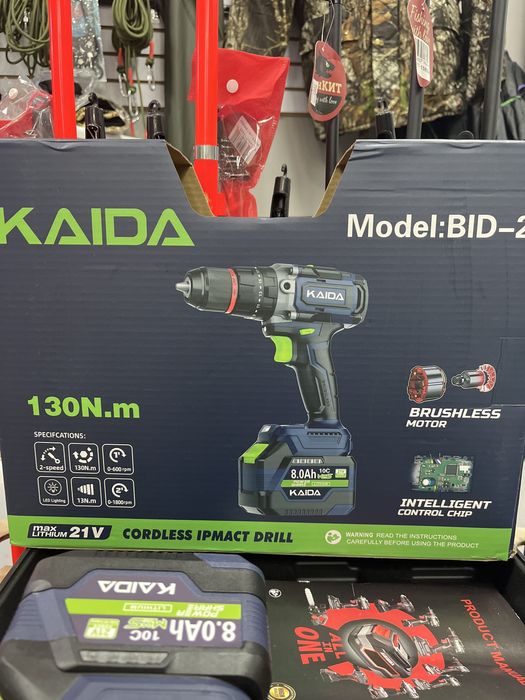 Шуруповерт для бура