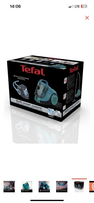 Пылесос tefal