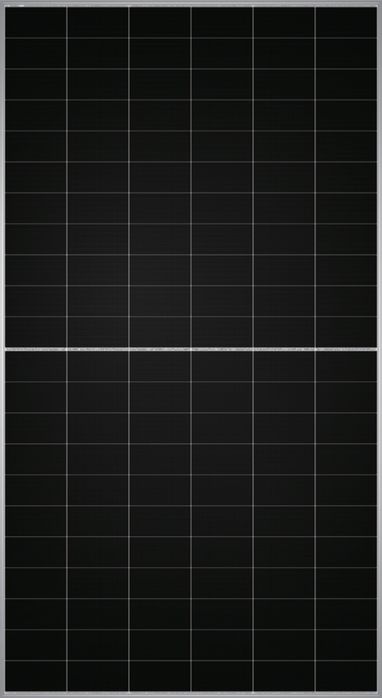Panou fotovoltaic TW Solar 725W bifacial tip N cadru argintiu